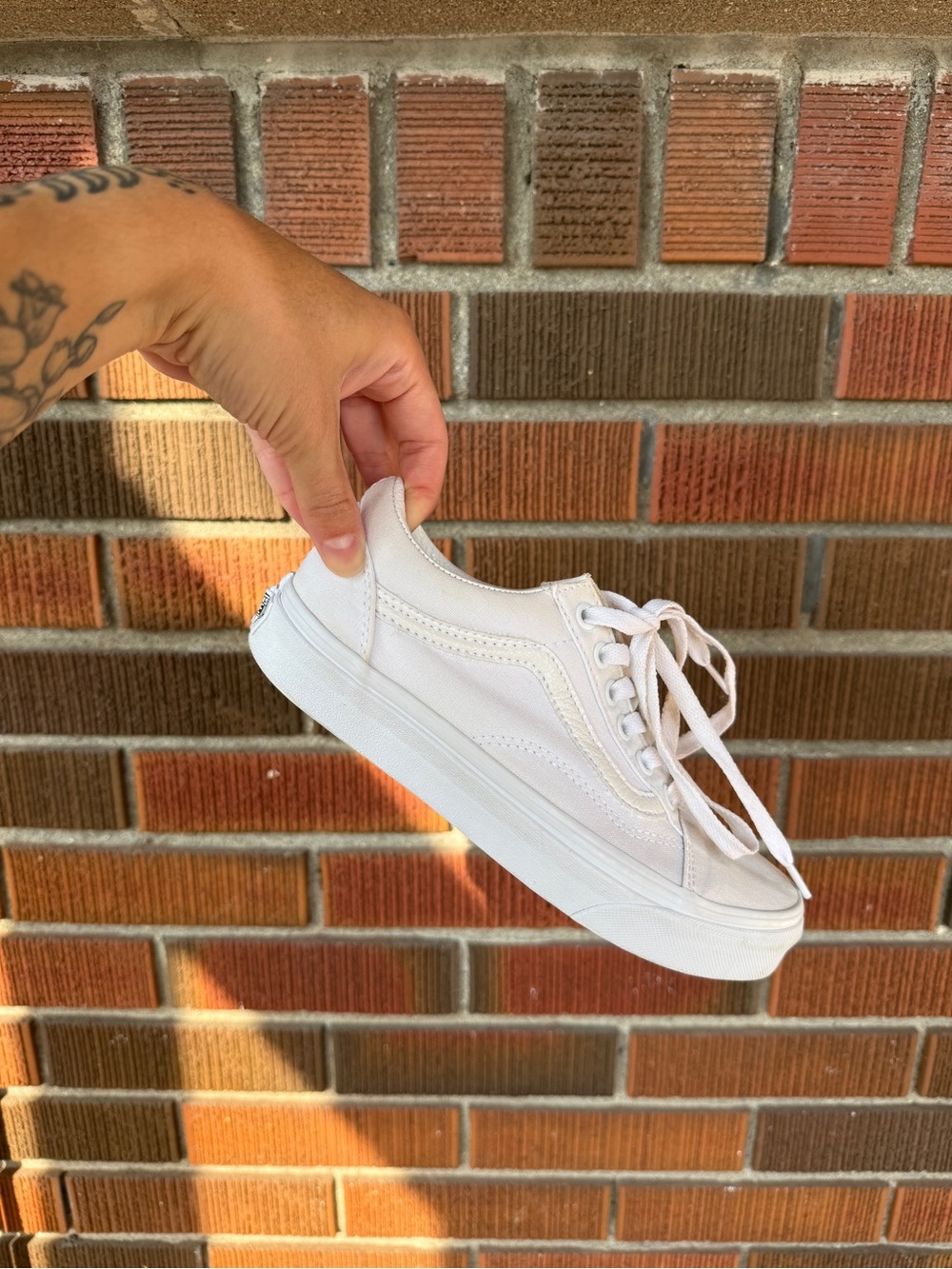 Vans Old Skool Canvas Sneakers - White